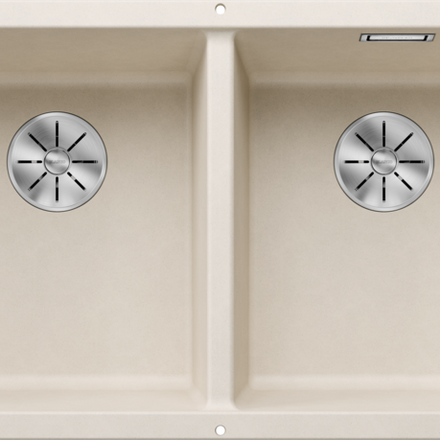 Chiuvetă bucătărie Silgranit Blanco SUBLINE 350/350-U alb antic 755×460 mm