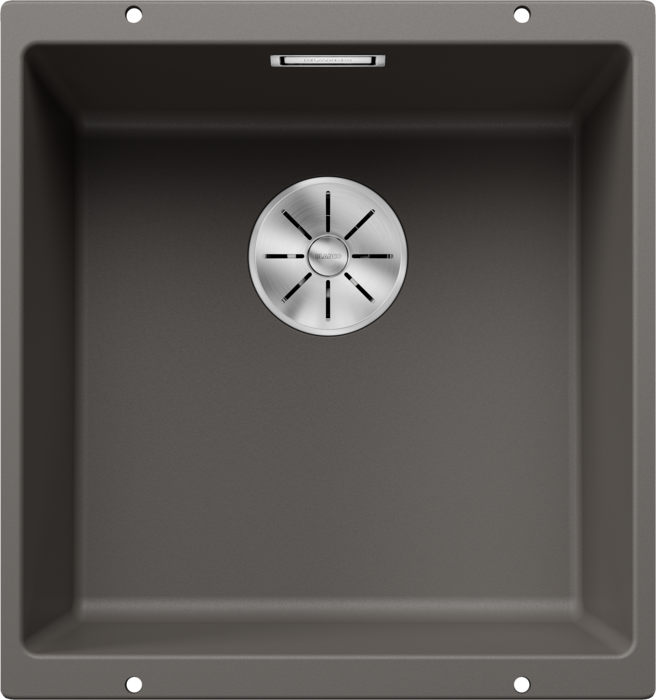 Chiuvetă bucătărie Silgranit Blanco SUBLINE 400-U gri vulcan 430×460 mm