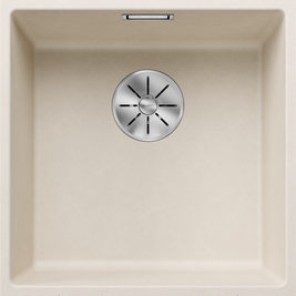 Chiuvetă bucătărie Silgranit Blanco SUBLINE 400-U alb antic 430×460 mm