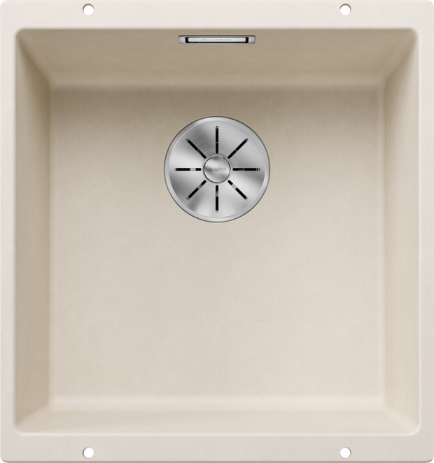 Chiuvetă bucătărie Silgranit Blanco SUBLINE 400-U alb antic 430×460 mm