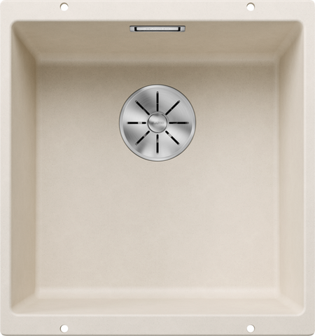 Chiuvetă bucătărie Silgranit Blanco SUBLINE 400-U alb antic 430×460 mm