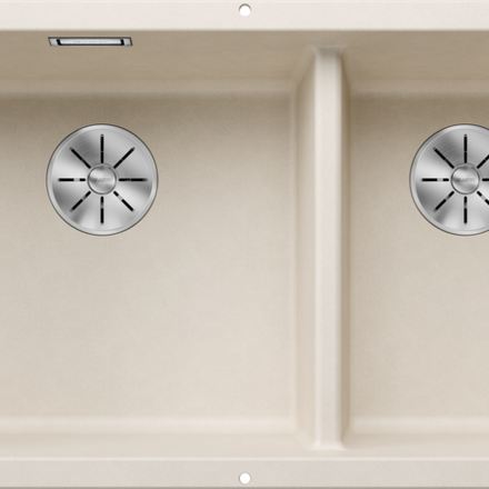 Chiuvetă bucătărie Silgranit Blanco SUBLINE 430/270-U alb antic 755×460 mm