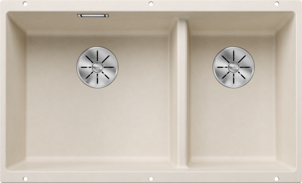 Chiuvetă bucătărie Silgranit Blanco SUBLINE 430/270-U alb antic 755×460 mm