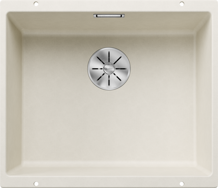 Chiuvetă bucătărie Silgranit Blanco SUBLINE 500-U alb antic 530×460 mm