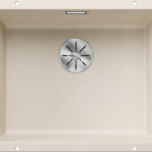 Chiuvetă bucătărie Silgranit Blanco SUBLINE 500-U alb antic 530×460 mm