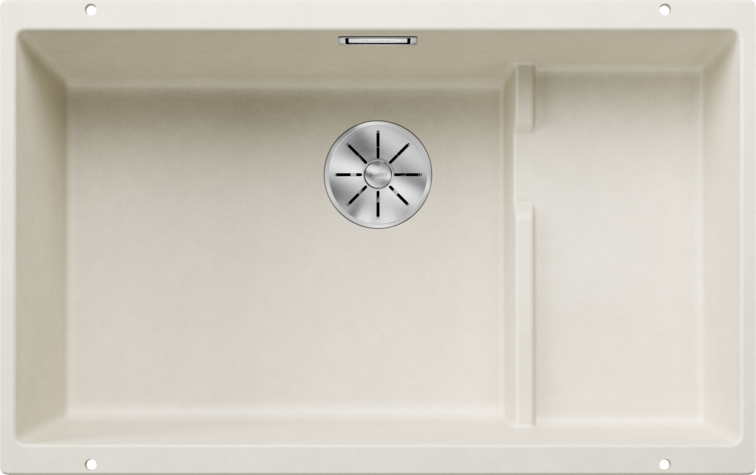 Chiuvetă bucătărie Silgranit Blanco SUBLINE 700-U Level alb antic 730×460 mm