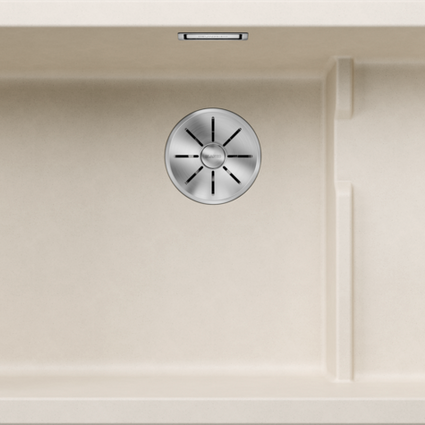 Chiuvetă bucătărie Silgranit Blanco SUBLINE 700-U Level alb antic 730×460 mm
