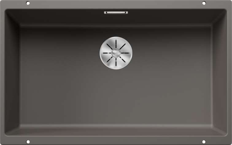 Chiuvetă bucătărie Silgranit Blanco SUBLINE 700-U gri vulcan 730×460 mm