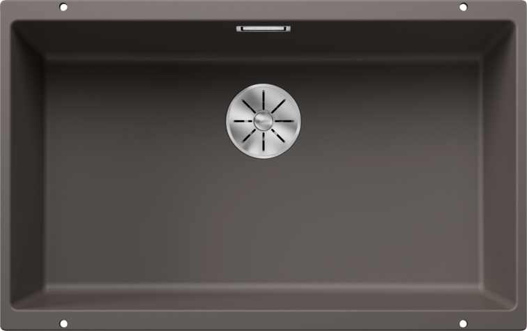 Chiuvetă bucătărie Silgranit Blanco SUBLINE 700-U gri vulcan 730×460 mm