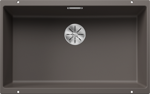 Chiuvetă bucătărie Silgranit Blanco SUBLINE 700-U gri vulcan 730×460 mm