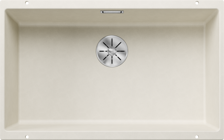 Chiuvetă bucătărie Silgranit Blanco SUBLINE 700-U alb antic 730×460 mm