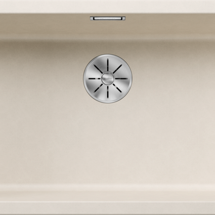Chiuvetă bucătărie Silgranit Blanco SUBLINE 700-U alb antic 730×460 mm