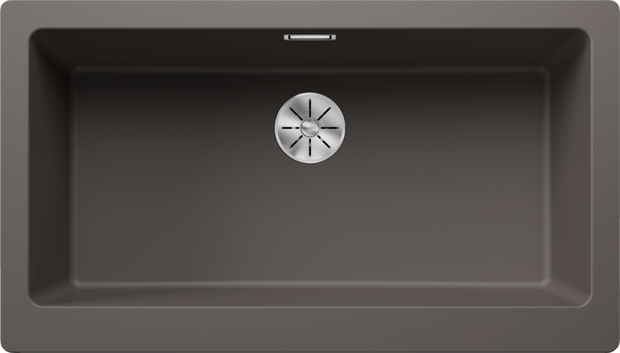 Chiuvetă bucătărie Silgranit Blanco VINTERA XL 9-UF gri vulcan 896×510 mm