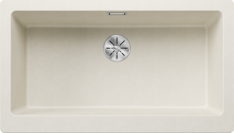Chiuvetă bucătărie Silgranit Blanco VINTERA XL 9-UF trufe 896×510 mm
