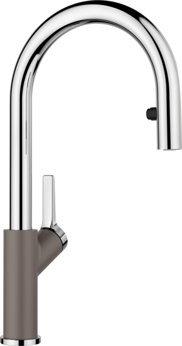 Baterie bucătărie Blanco CARENA-S Vario – gri vulcan/crom HD