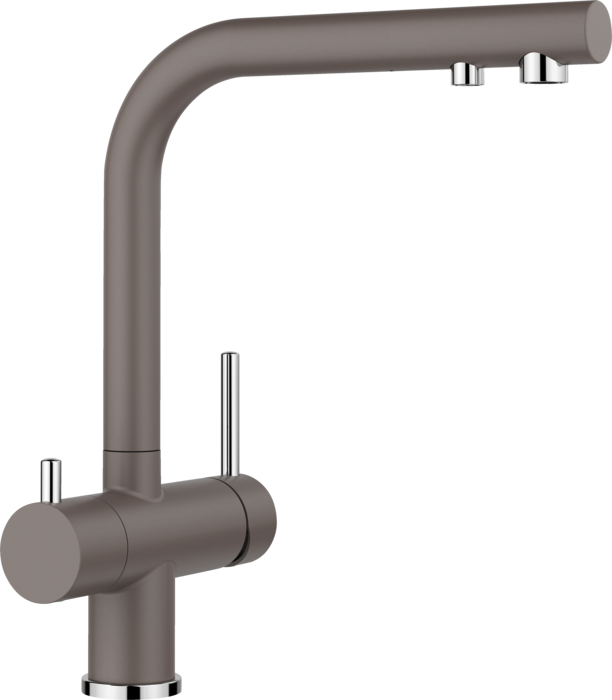 Baterie bucătărie Blanco FONTAS II Filter – gri vulcan/crom HD