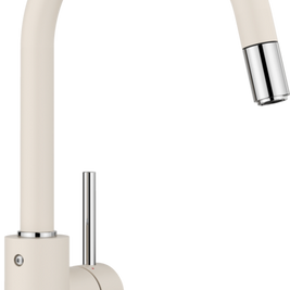 Baterie bucătărie Blanco MIDA-S Silgranit-Look – alb antic HD