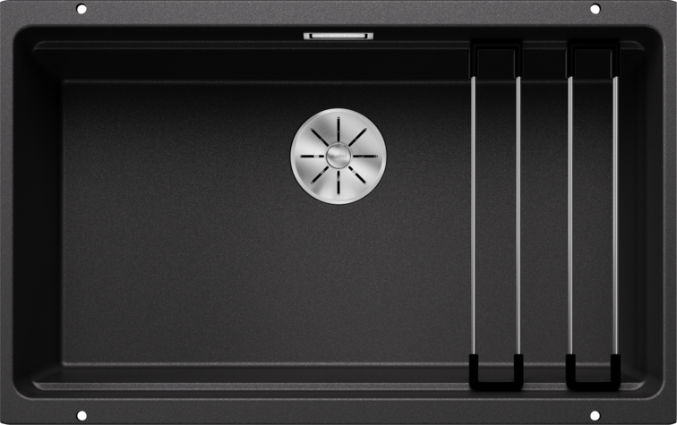 Chiuvetă bucătărie Silgranit Blanco ETAGON 700-U antracit 730×460 mm