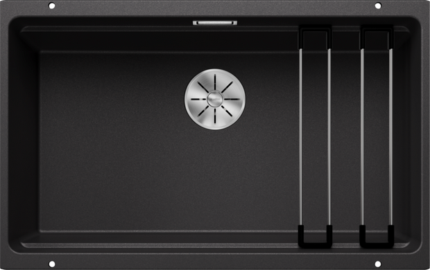 Chiuvetă bucătărie Silgranit Blanco ETAGON 700-U antracit 730×460 mm
