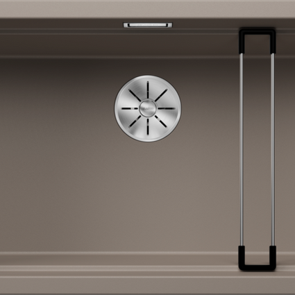Chiuvetă bucătărie Silgranit Blanco ETAGON 700-U trufe 730×460 mm