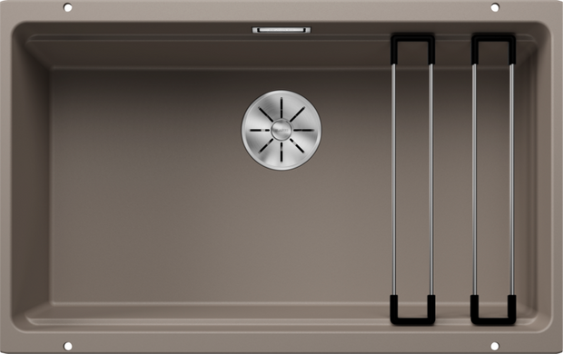 Chiuvetă bucătărie Silgranit Blanco ETAGON 700-U trufe 730×460 mm