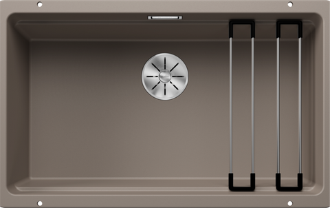 Chiuvetă bucătărie Silgranit Blanco ETAGON 700-U trufe 730×460 mm