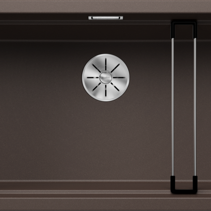 Chiuvetă bucătărie Silgranit Blanco ETAGON 700-U cafea 730×460 mm