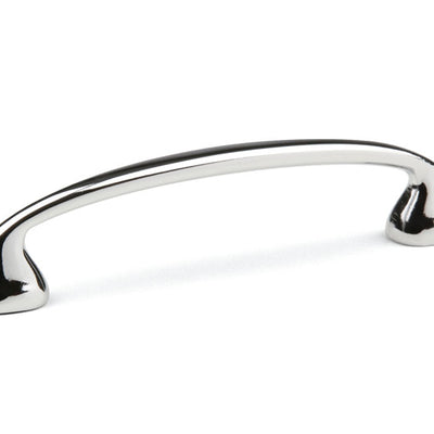 Mâner pentru mobilier Tulip Uroso – crom lucios (polished), zamac, interax 96 mm