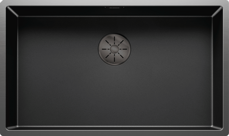 Chiuvetă bucătărie inox Blanco CLARON 700-U Dark Steel 740 × 440 mm