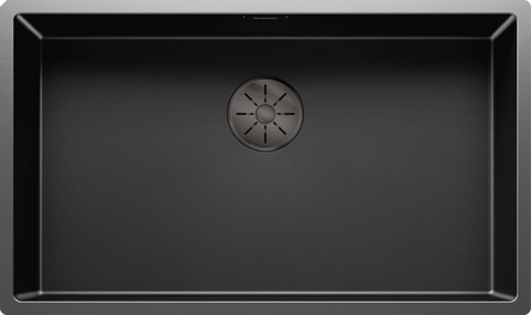 Chiuvetă bucătărie inox Blanco CLARON 700-U Dark Steel 740 × 440 mm