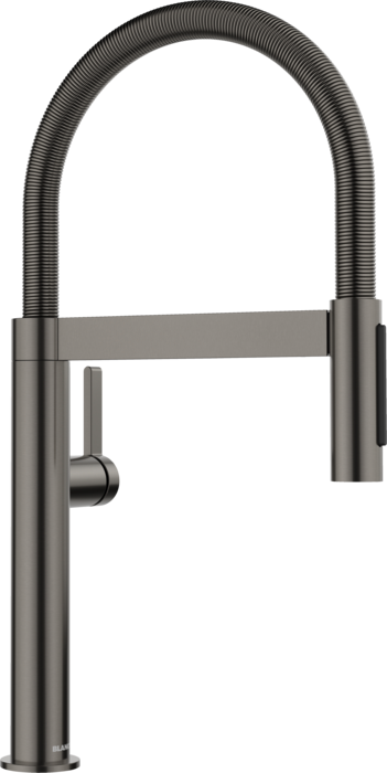 Baterie bucătărie Blanco CULINA-S II Mini – satin dark steel HD