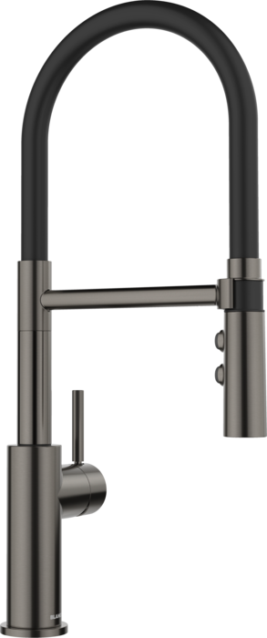 Baterie bucătărie Blanco CATRIS-S FLEXO – satin dark steel HD