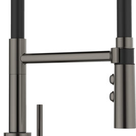 Baterie bucătărie Blanco CATRIS-S FLEXO – satin dark steel HD