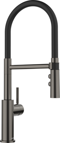 Baterie bucătărie Blanco CATRIS-S FLEXO – satin dark steel HD