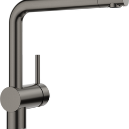 Baterie bucătărie Blanco LINUS – satin dark steel HD