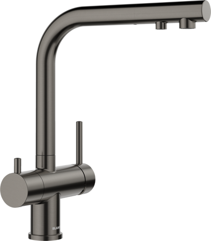 Baterie bucătărie Blanco FONTAS II Filter – satin dark steel HD
