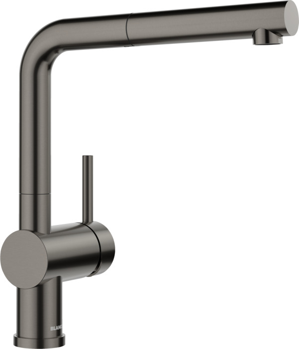 Baterie bucătărie Blanco LINUS-S – satin dark steel HD