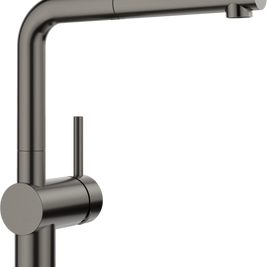 Baterie bucătărie Blanco LINUS-S – satin dark steel HD