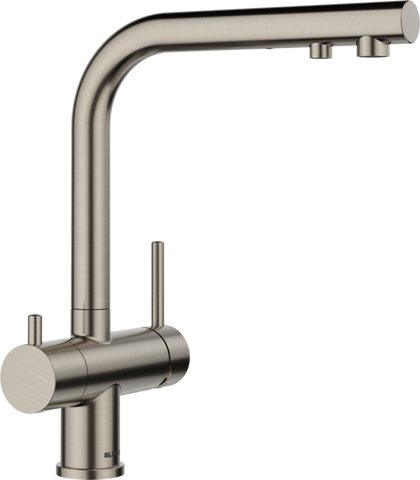 Baterie bucătărie Blanco FONTAS II Filter – satin platinum HD