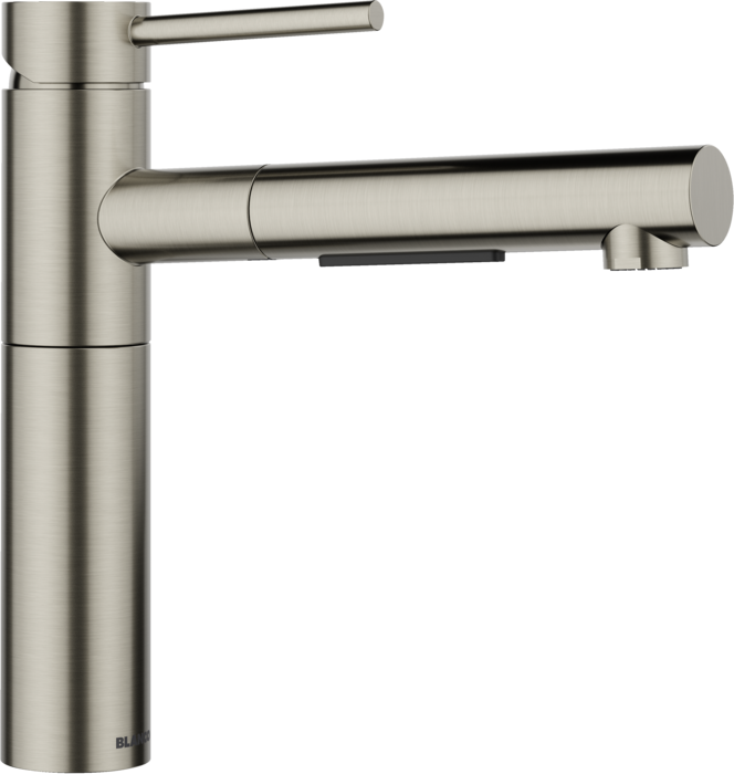 Baterie bucătărie Blanco ALTA-S II – PVD steel HD