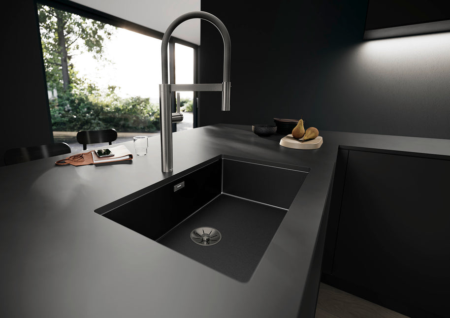 Baterie bucătărie Blanco CULINA-S II – satin platinum HD