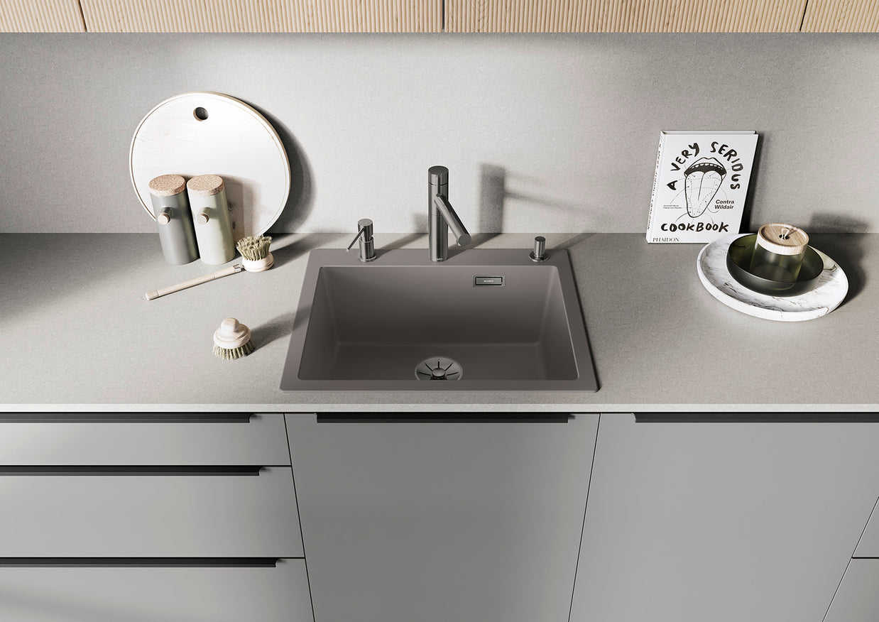 Baterie bucătărie Blanco ALTA-S II – PVD steel HD