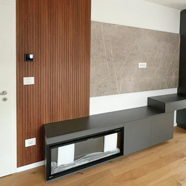 Mobilier pentru living realizat la comandă de NORVINIA