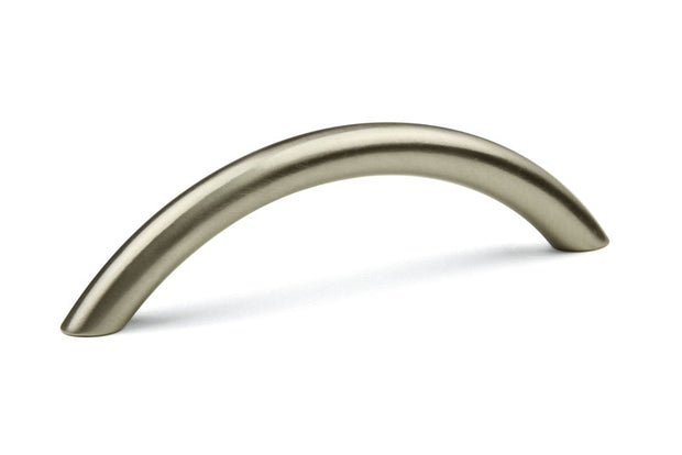 Mâner pentru mobilier Tulip Beta – nichel periat, oțel, interax 96 mm