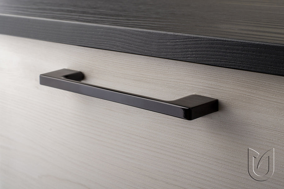 Mâner pentru mobilier Tulip Nakana – crom lucios, aluminiu, interax 192 mm