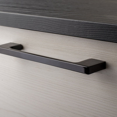 Mâner pentru mobilier Tulip Nakana – crom lucios, aluminiu, interax 192 mm