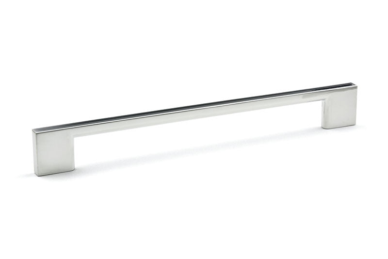 Mâner pentru mobilier Tulip Nakana – crom lucios, aluminiu, interax 160 mm