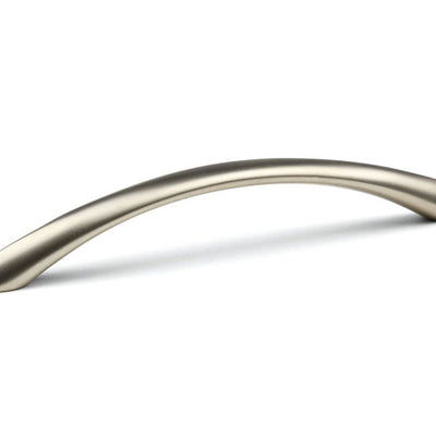 Mâner pentru mobilier Tulip Piombina – nichel mat, interax 96 mm