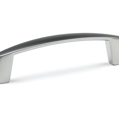 Mâner pentru mobilier Tulip Nomina – crom satinat (mat), zamac, interax 128 mm