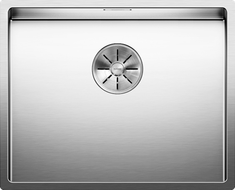 Chiuvetă bucătărie inox Blanco CLARON 500-U Satin 540 × 440 mm